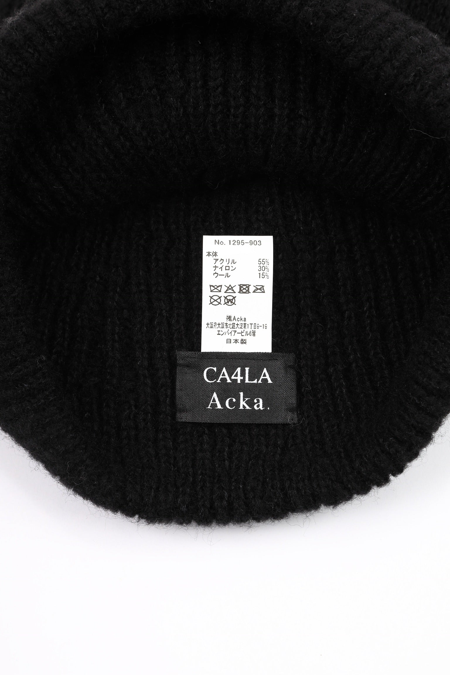 CA4LA×Acka. knit beanie – Acka online store