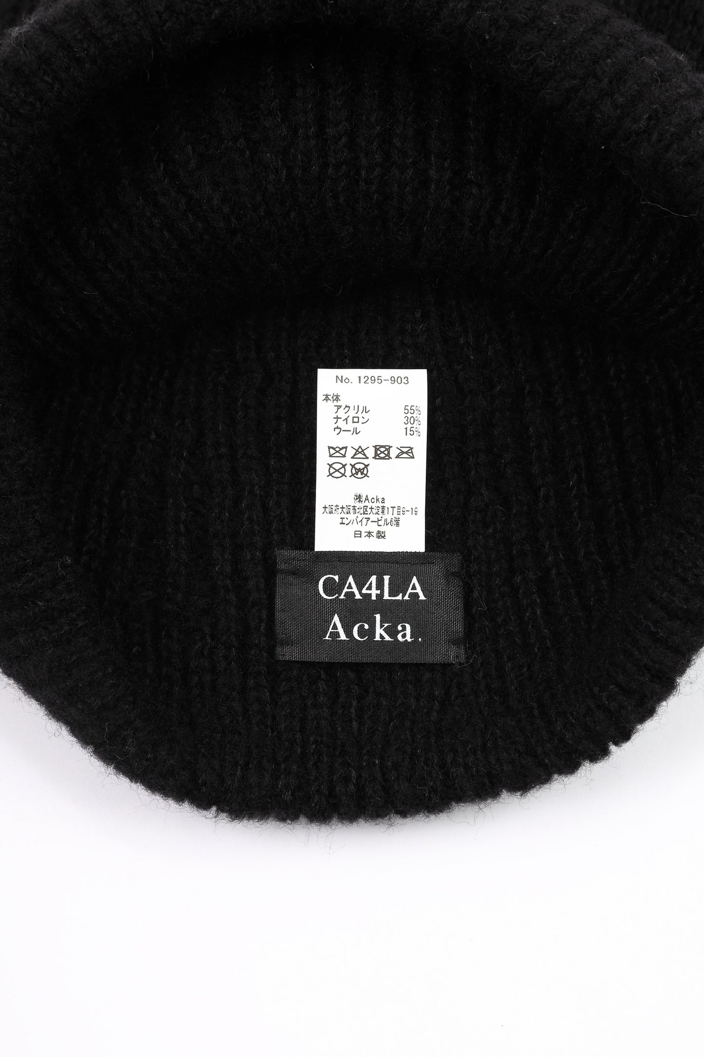 CA4LA×Acka. knit beanie