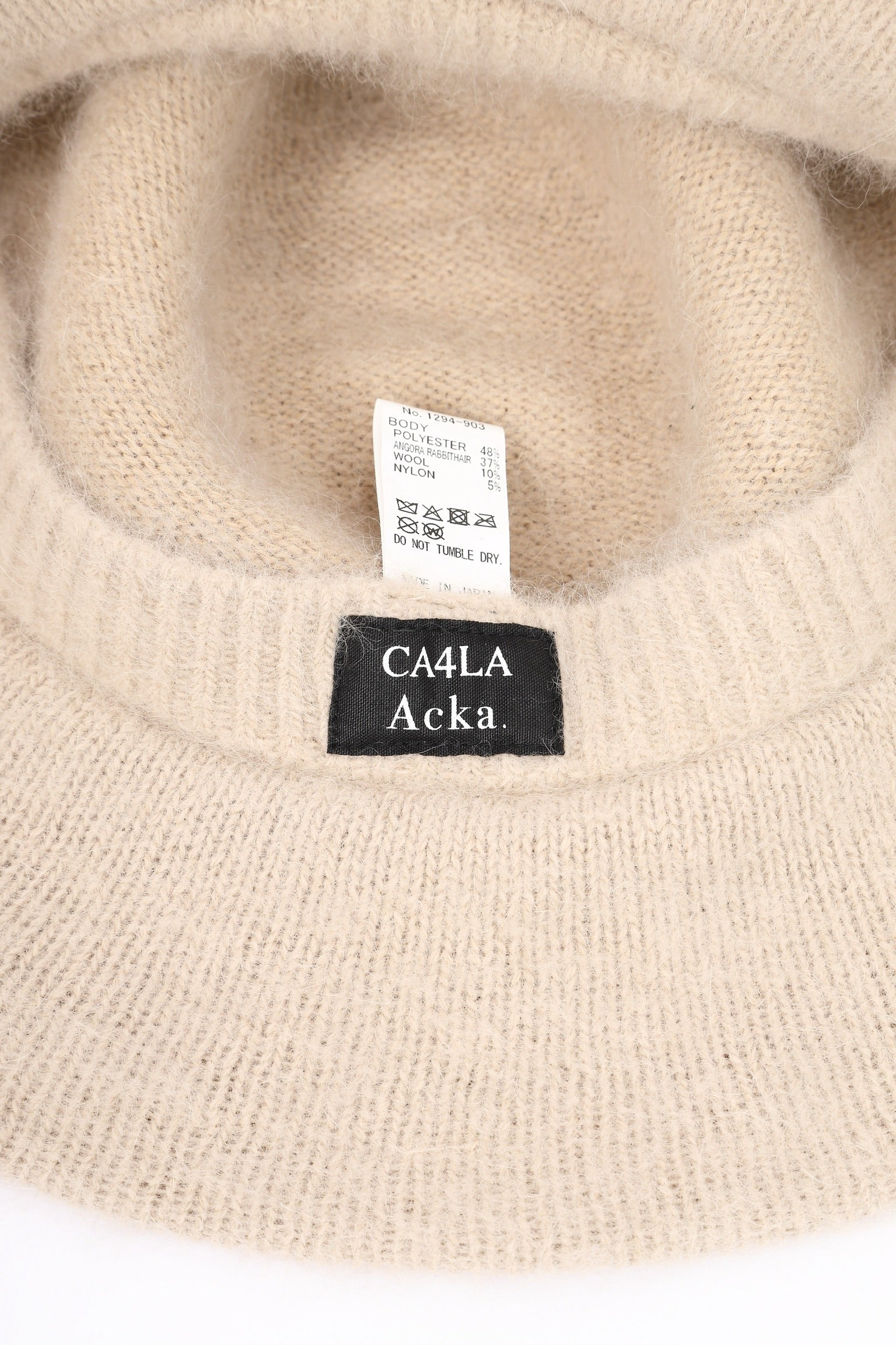 【Acka.】CA4LA×Acka. knit beanie CA4LA×Acka. knit beanie – Acka online store