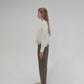 lace hem collar knit
