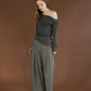 drape neck tops