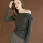drape neck tops