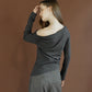 drape neck tops