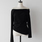 drape neck tops