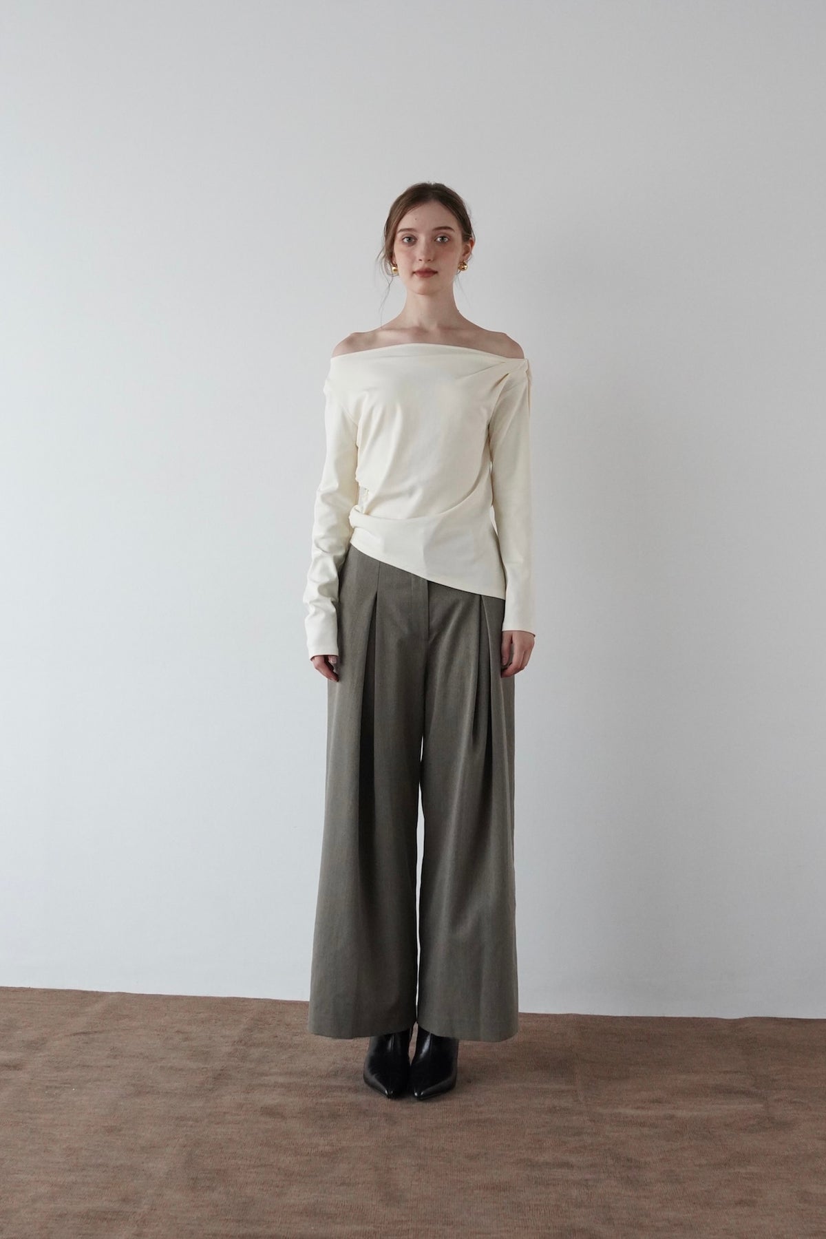 drape neck tops
