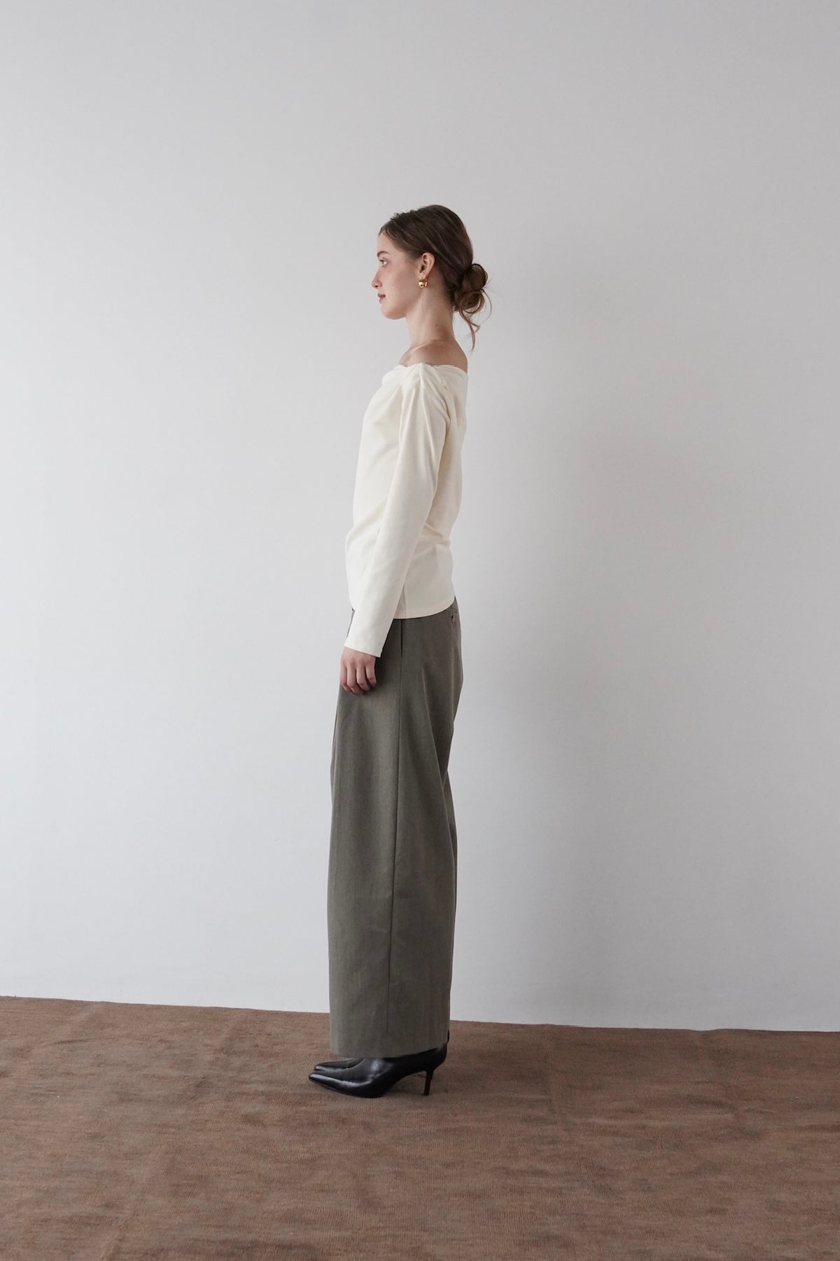 drape neck tops