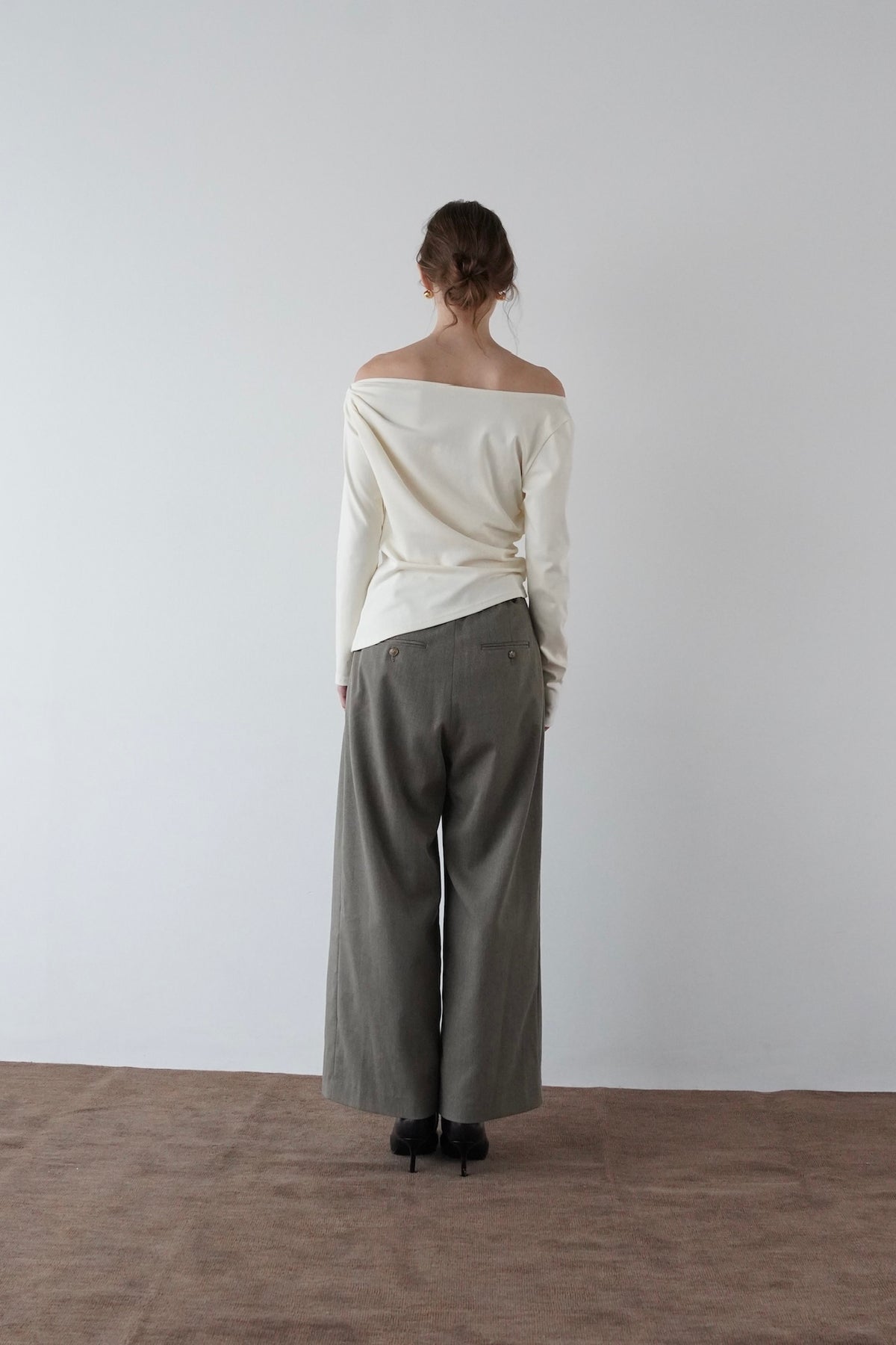 drape neck tops