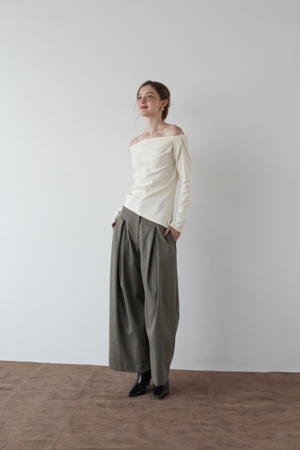 drape neck tops