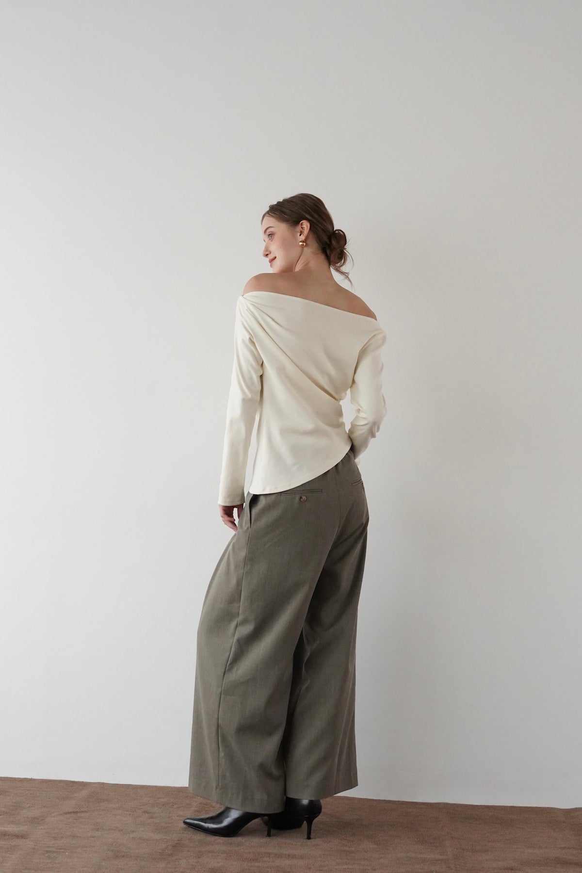 drape neck tops