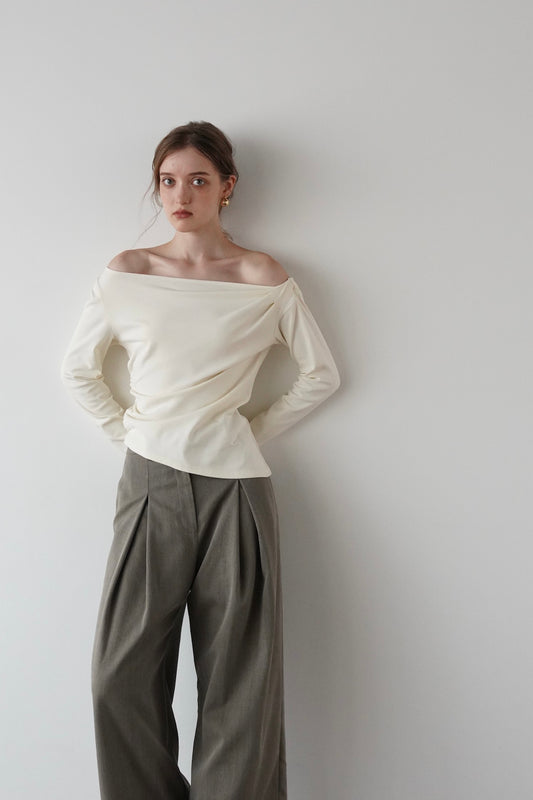 drape neck tops