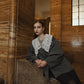 lace collar jacket