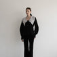 bijou dot velour pants