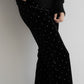 bijou dot velour pants