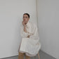 jacquard stand collar coat