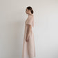 tulle choker flare dress