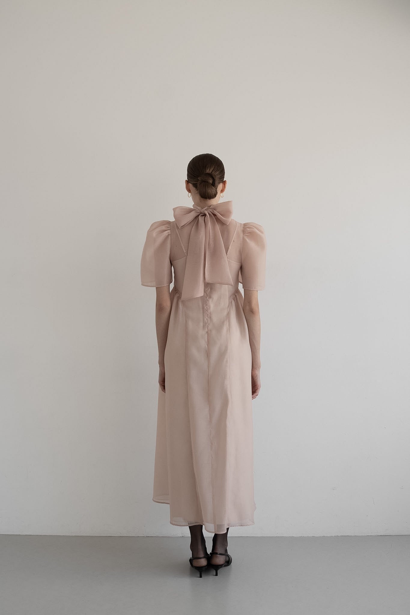 tulle choker flare dress – Acka online store