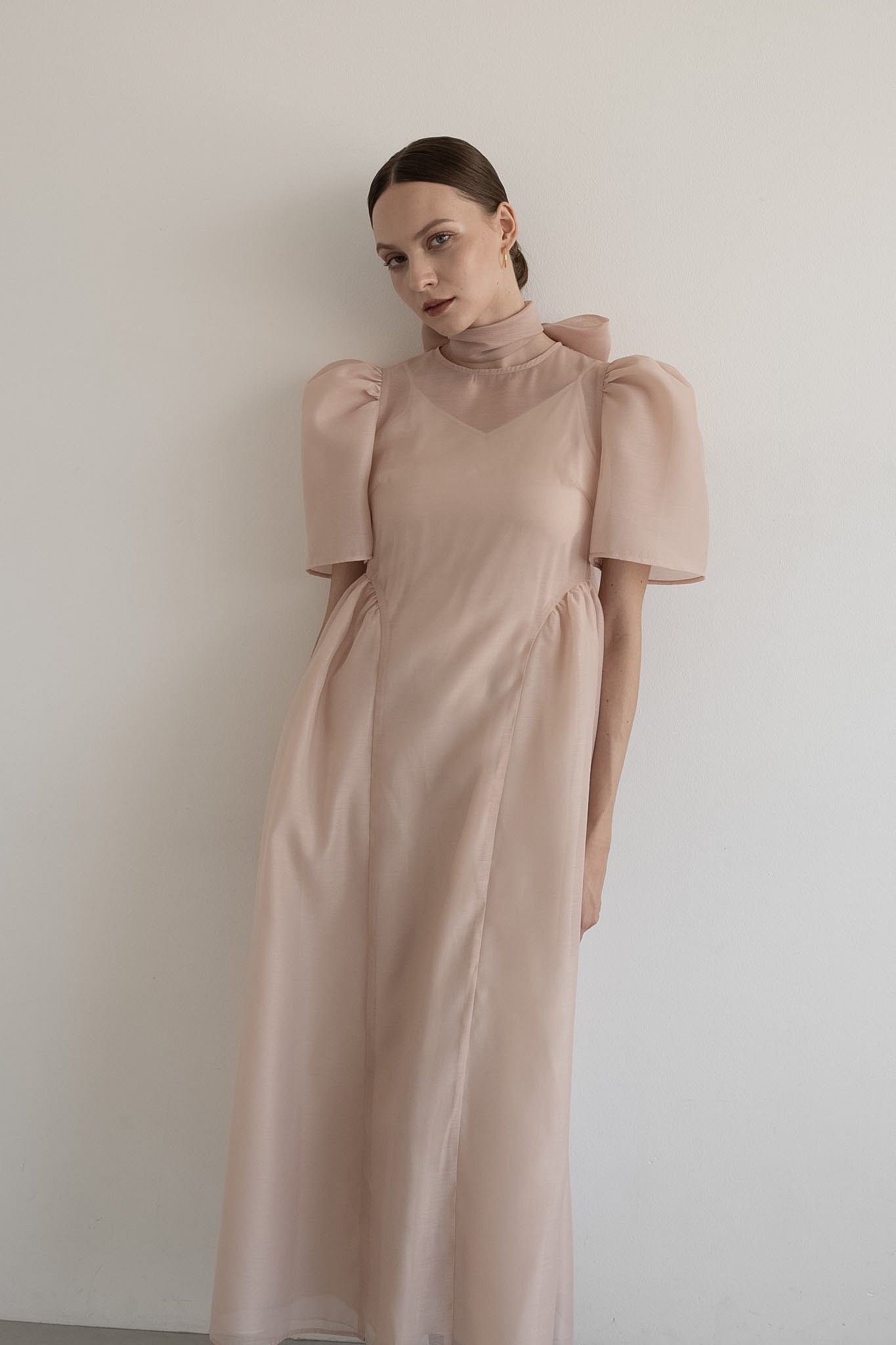 tulle choker flare dress – Acka online store
