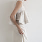 glitter tweed peplum tops