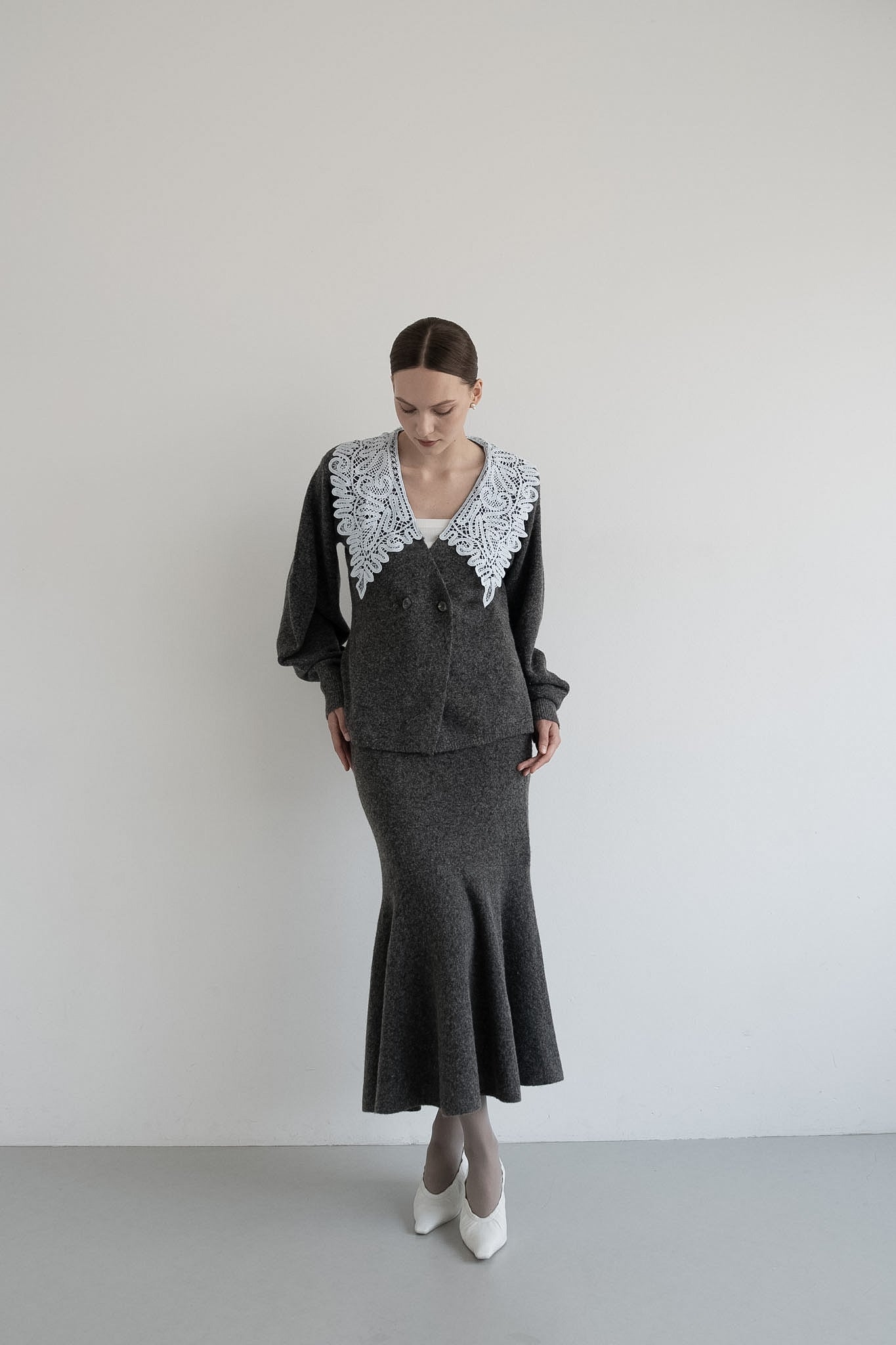 knit mermaid skirt