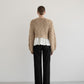 frill hand knit cardigan