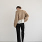 frill hand knit cardigan