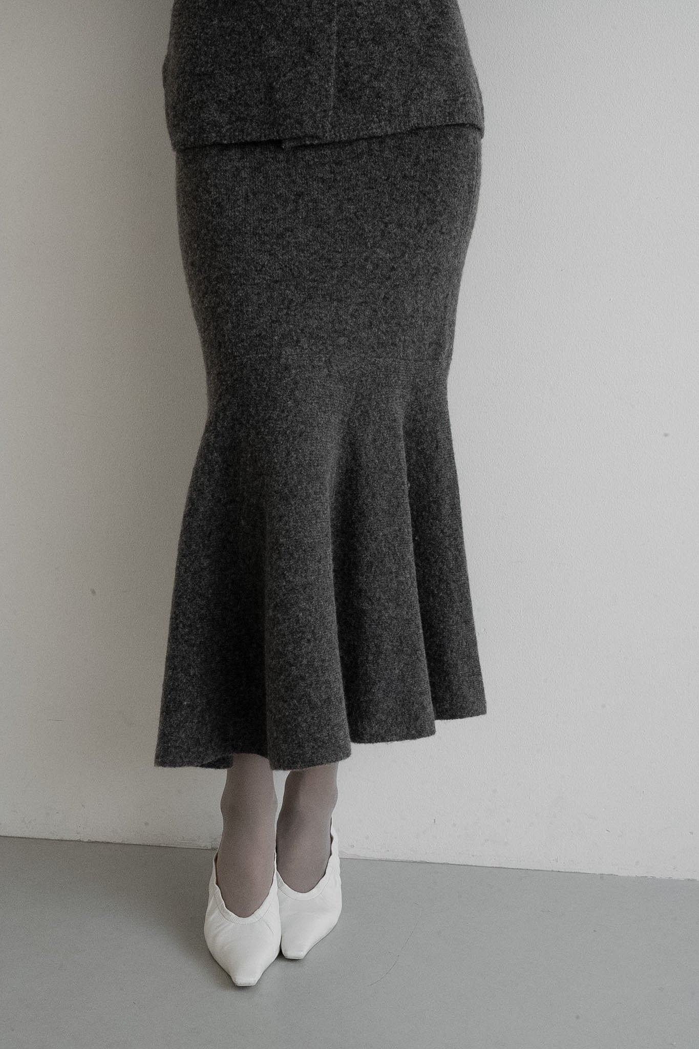 knit mermaid skirt