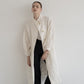 jacquard stand collar coat