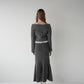 lace hem cable knit