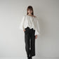 mannish tuck slacks