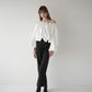 mannish tuck slacks
