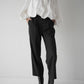 mannish tuck slacks