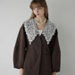 lace collar jacket