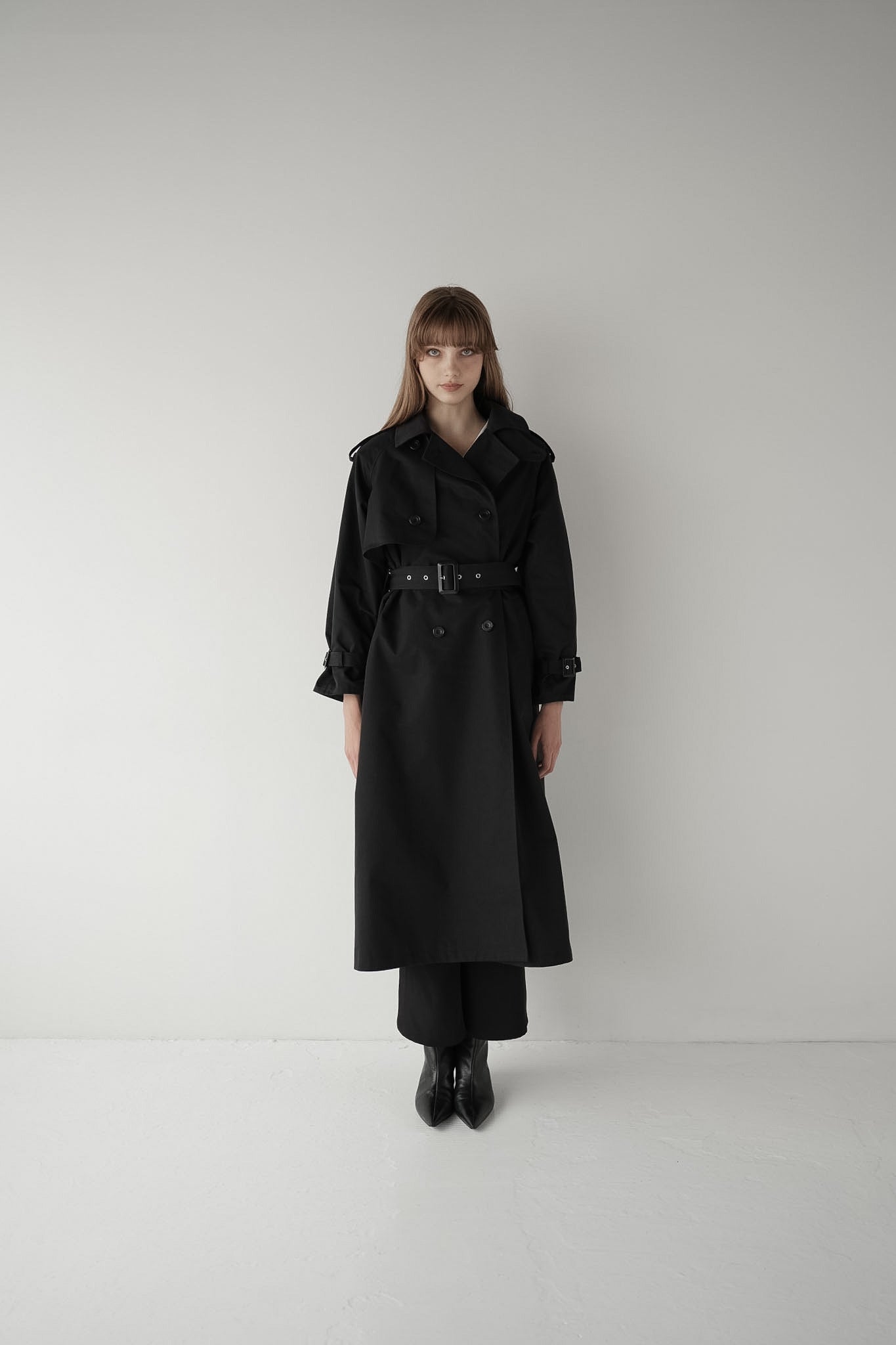 classic belted trench coat