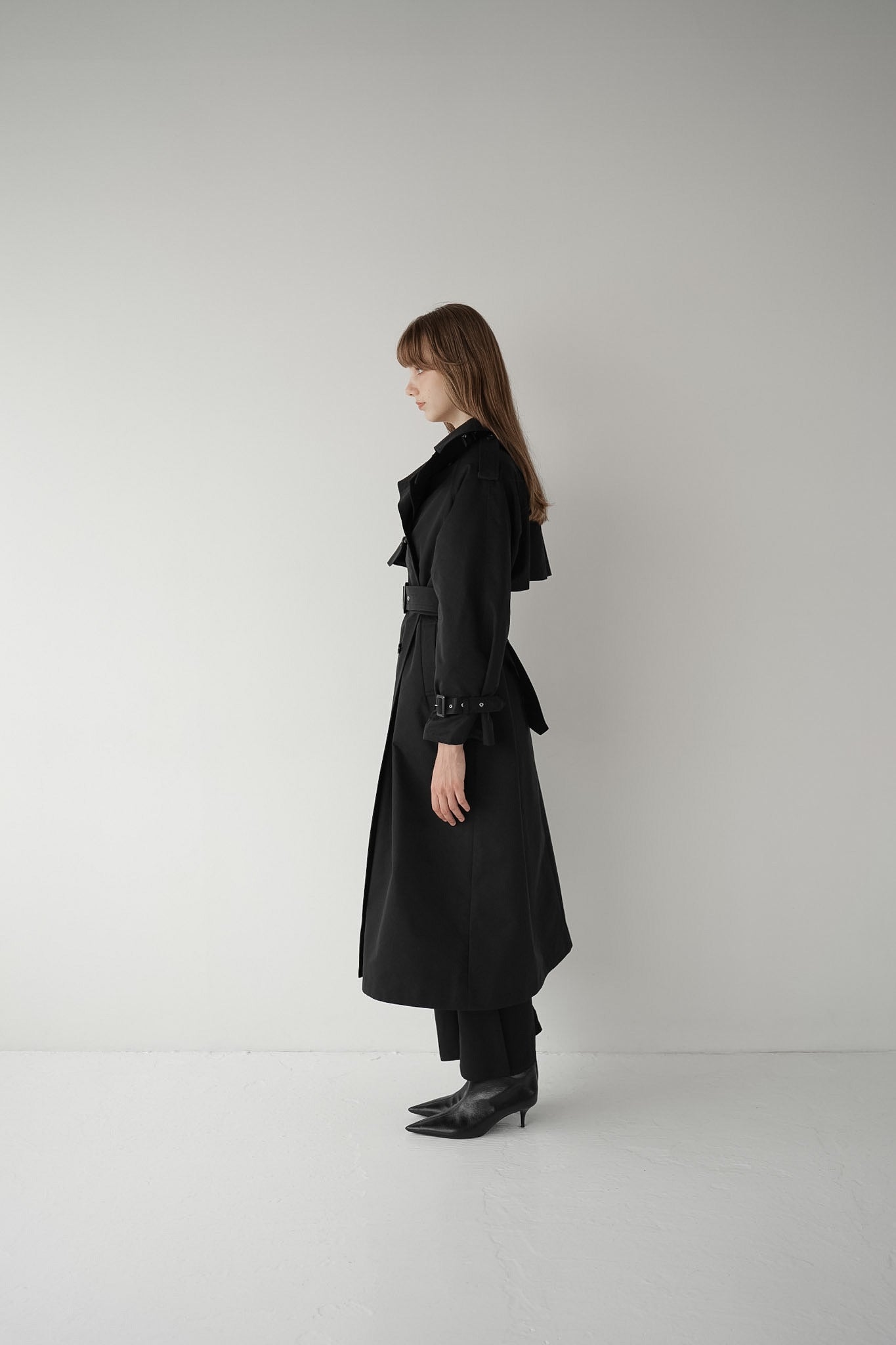 classic belted trench coat