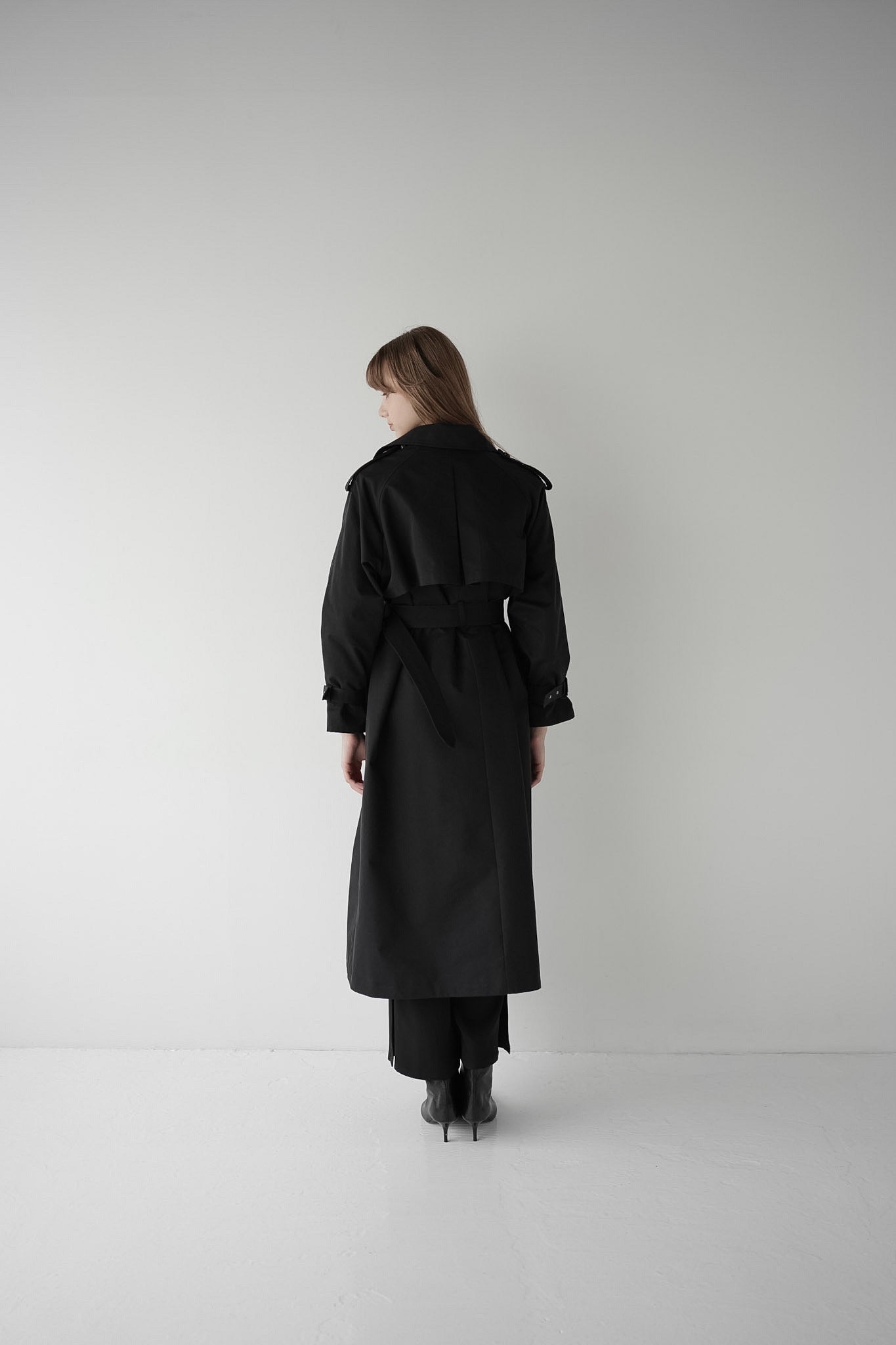classic belted trench coat