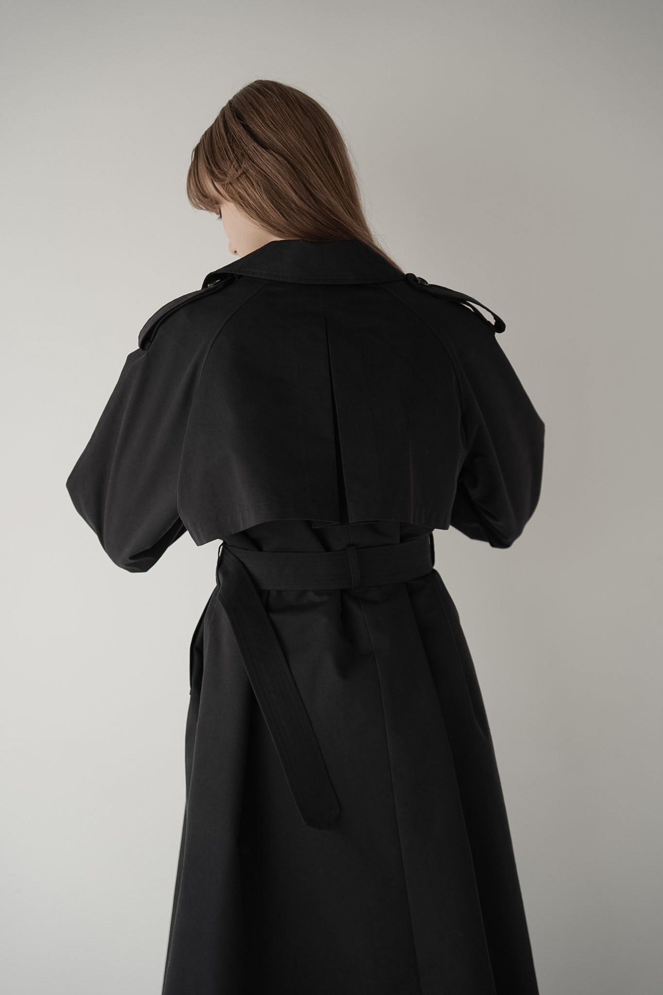 classic belted trench coat