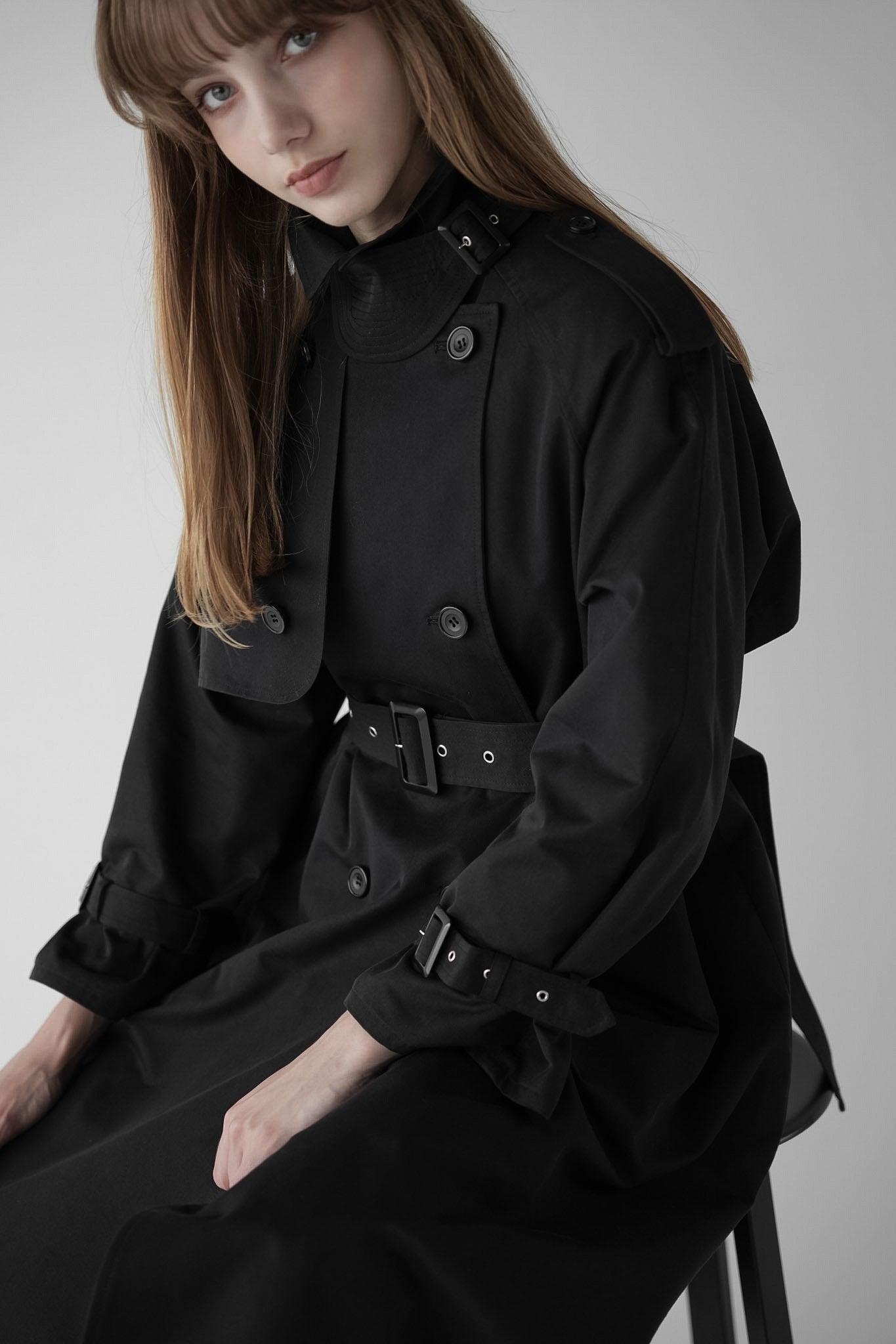 classic belted trench coat