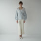 lace collar knit cardigan