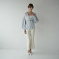 lace collar knit cardigan