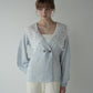 lace collar knit cardigan