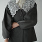 lace collar jacket