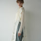 flower lace sheer vest