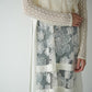 flower lace sheer vest