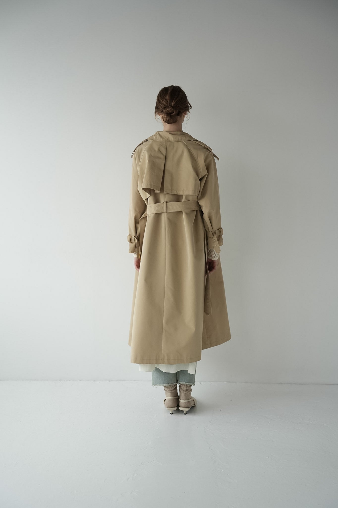 classic belted trench coat