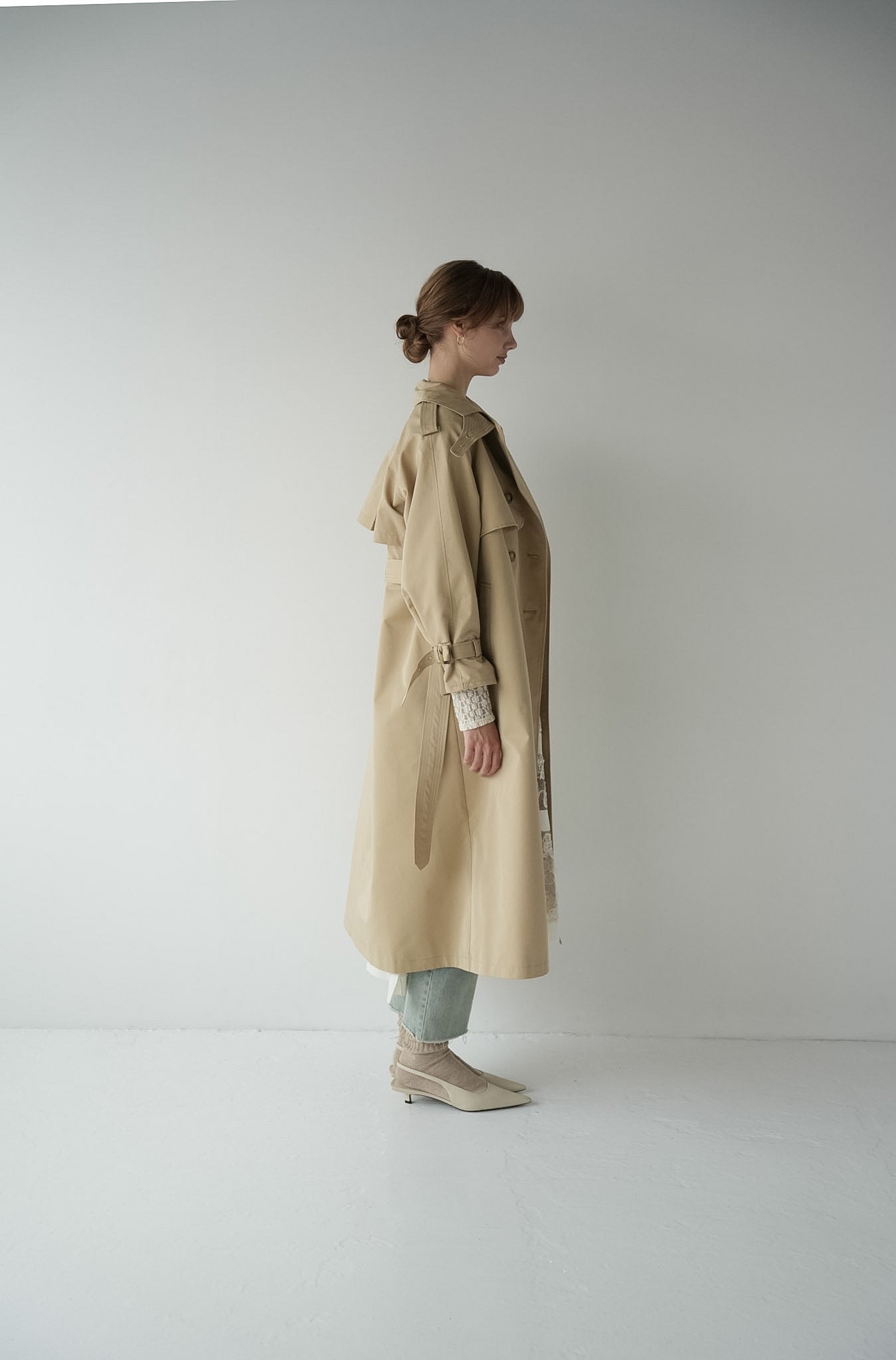 classic belted trench coat