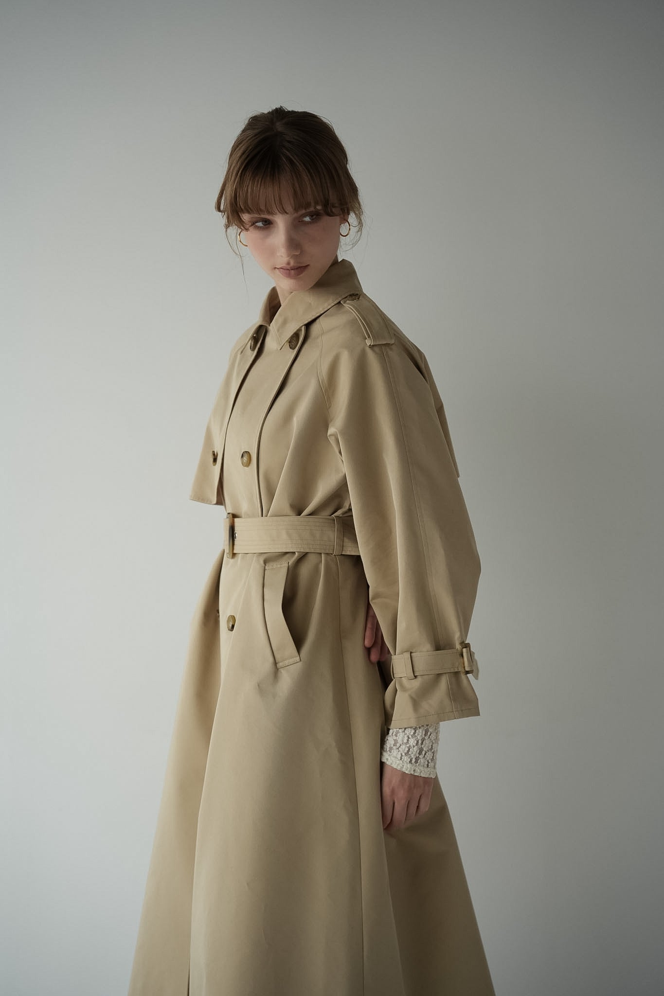 classic belted trench coat