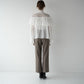 bowtie ruffle blouse