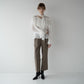 bowtie ruffle blouse