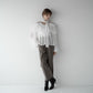 mannish tuck slacks