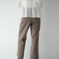 mannish tuck slacks